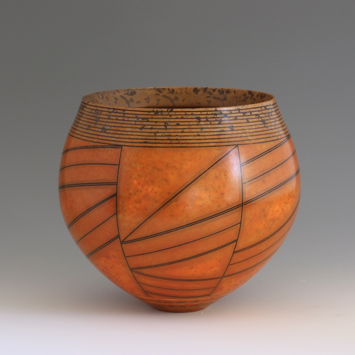 DR/M3 Terra-sigillata Bowl Form . Height: 18 cm.  Mottled interior. Price in GBP:   SOLD